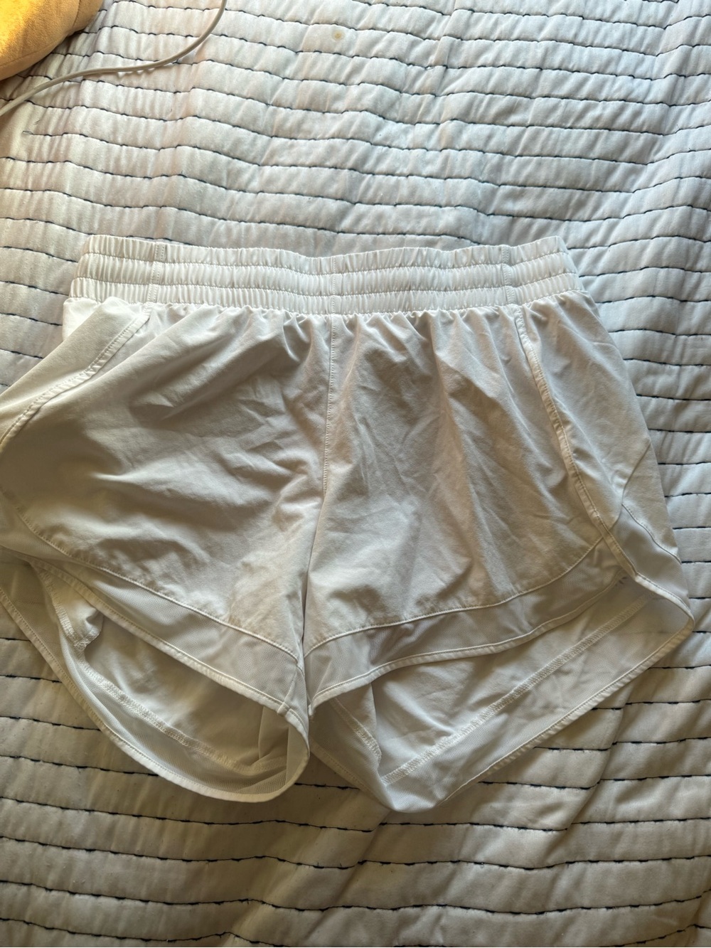 Women’s White Athleta Active Shorts